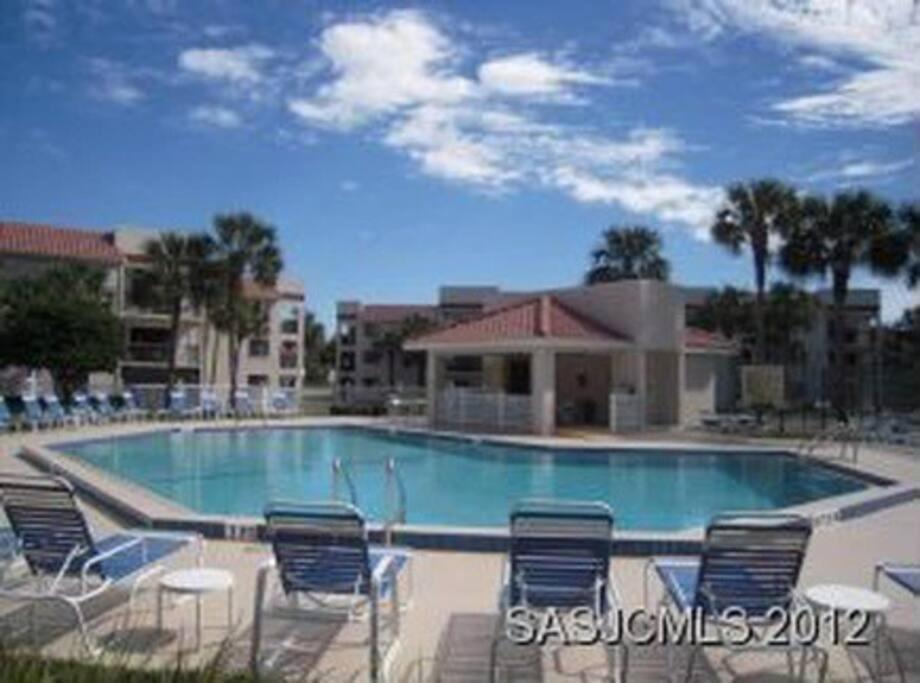 Beach Side Complex B23 1 Bed 1 Bath W/Heated Pool St. Augustine Εξωτερικό φωτογραφία